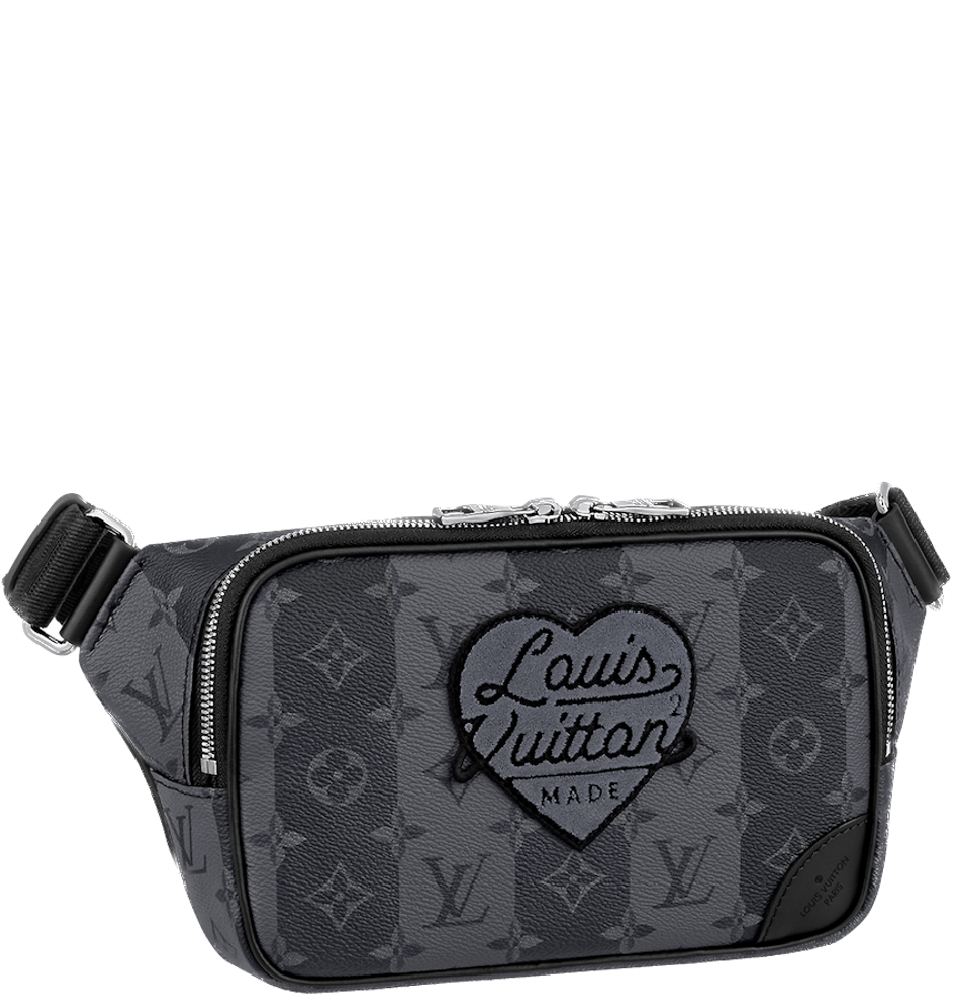  Túi Nam Louis Vuitton New Sling Monogram Stripes 'Eclipse Canvas' 