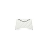  Túi Nữ Balenciaga Crush Small Chain Bag 'White' 