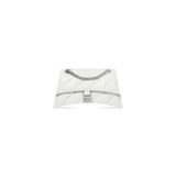  Túi Nữ Balenciaga Crush Small Chain Bag 'White' 