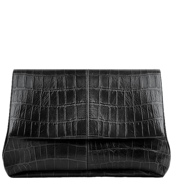  Túi Nữ Bottega Veneta Falcon Clutch 'Cobblestone' 