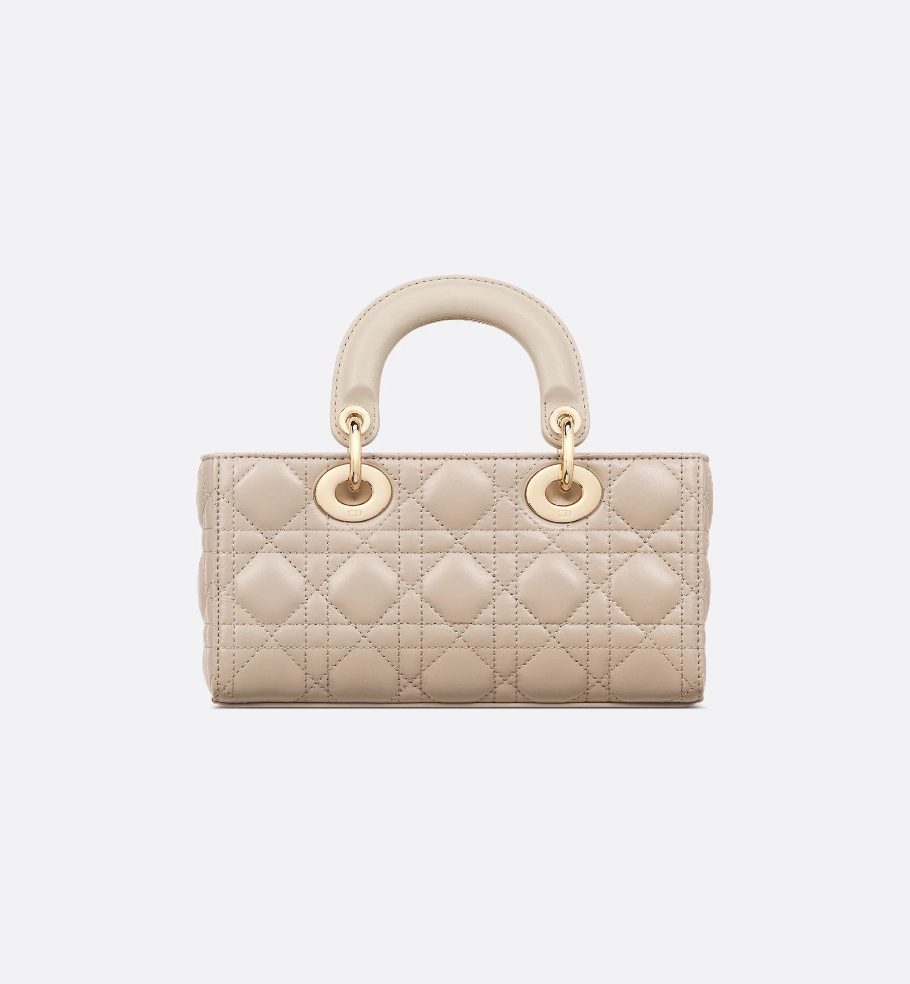  Túi Nữ Dior Small Lady D-Joy Bag 'Light Biscuit' 