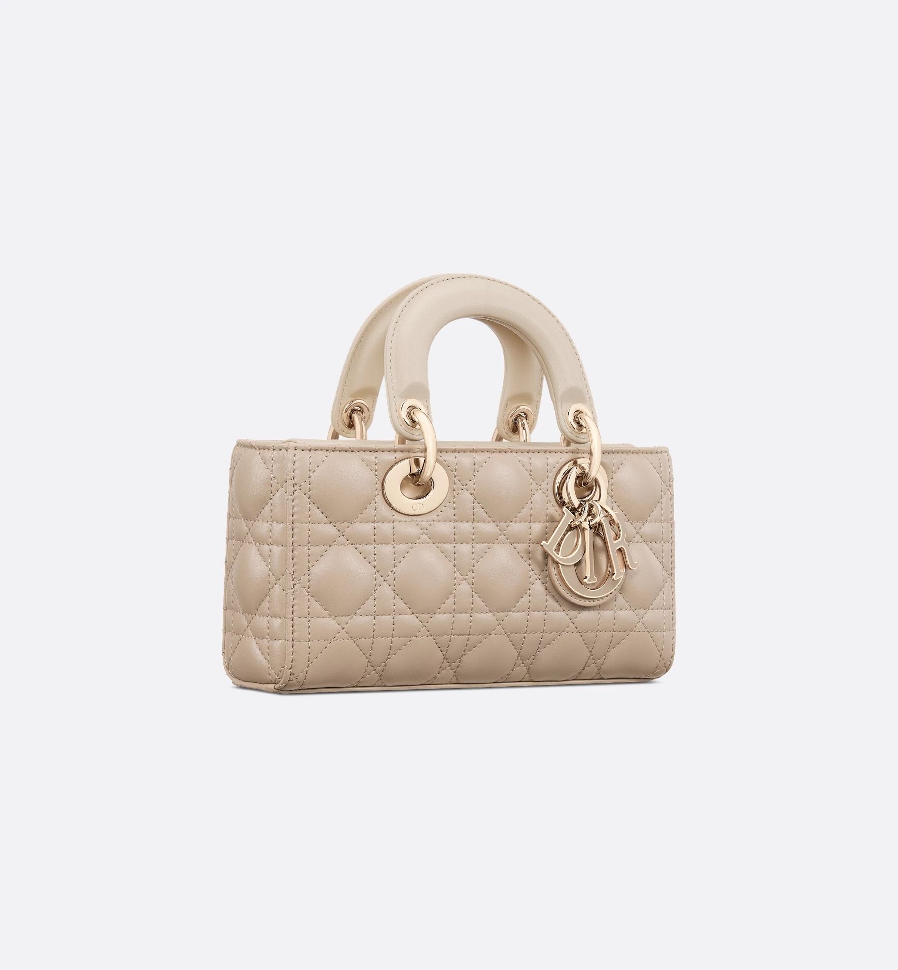  Túi Nữ Dior Small Lady D-Joy Bag 'Light Biscuit' 