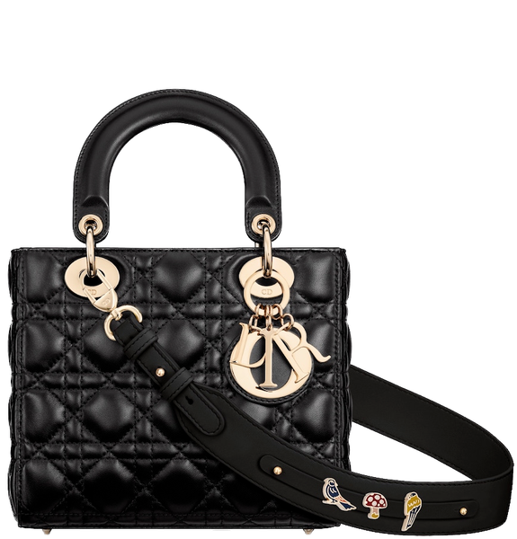  Túi Nữ Dior Small Lady Dior My Abcdior Bag 'Black' 