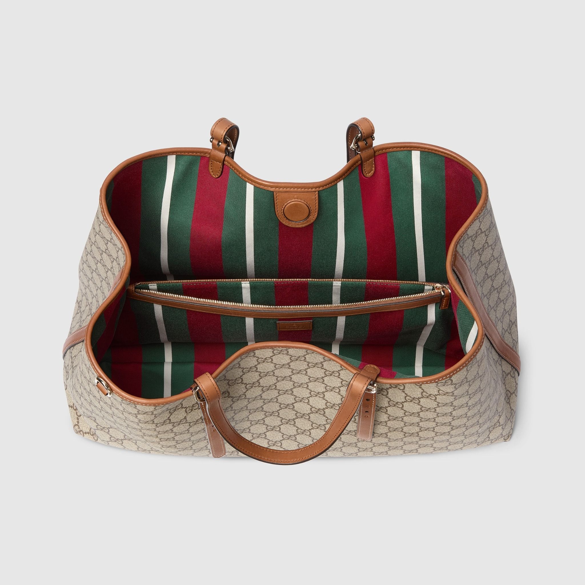  Túi Nữ Gucci GG Emblem Large Tote Bag 'Beige' 