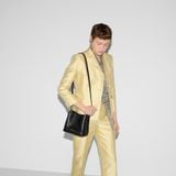  Túi Nữ Gucci GG Emblem Mini Bucket Bag 'Black' 