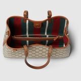  Túi Nữ Gucci GG Emblem Small Tote Bag 'Beige' 
