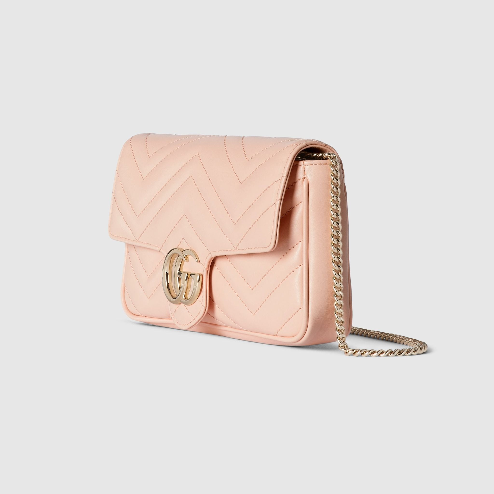  Túi Nữ Gucci GG Marmont Super Mini Bag 'Pink' 