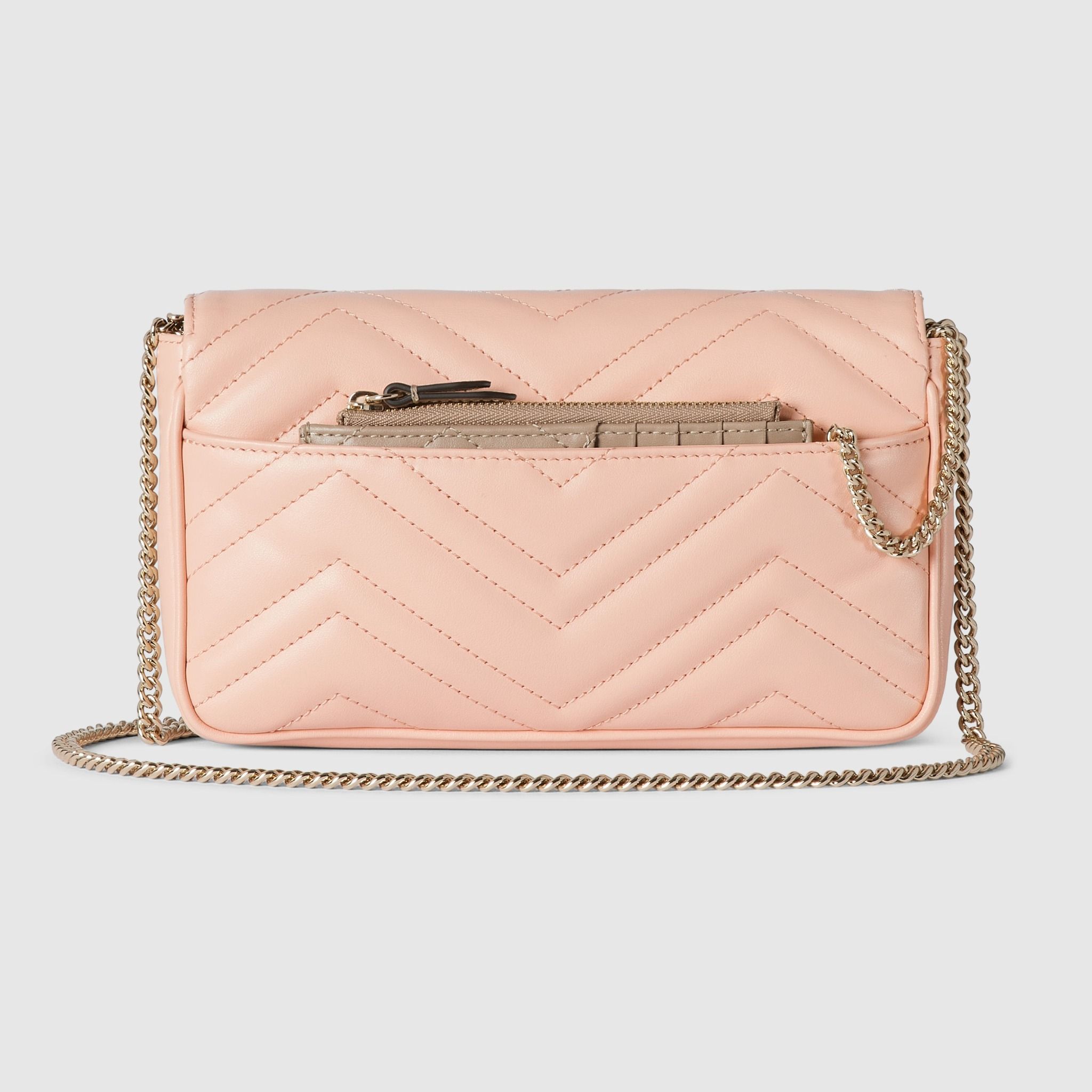  Túi Nữ Gucci GG Marmont Super Mini Bag 'Pink' 