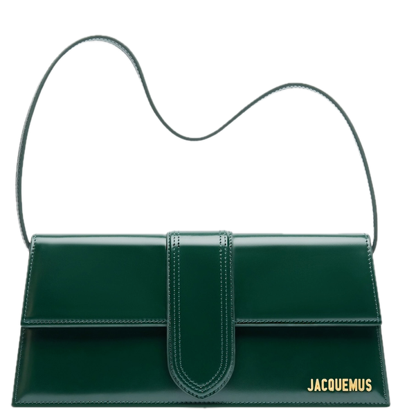  Túi Nữ Jacquemus The Long Bambino 'Dark Green' 
