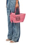  Túi Nữ Loewe Small Elephant Basket Bag 'Sunset Pink' 