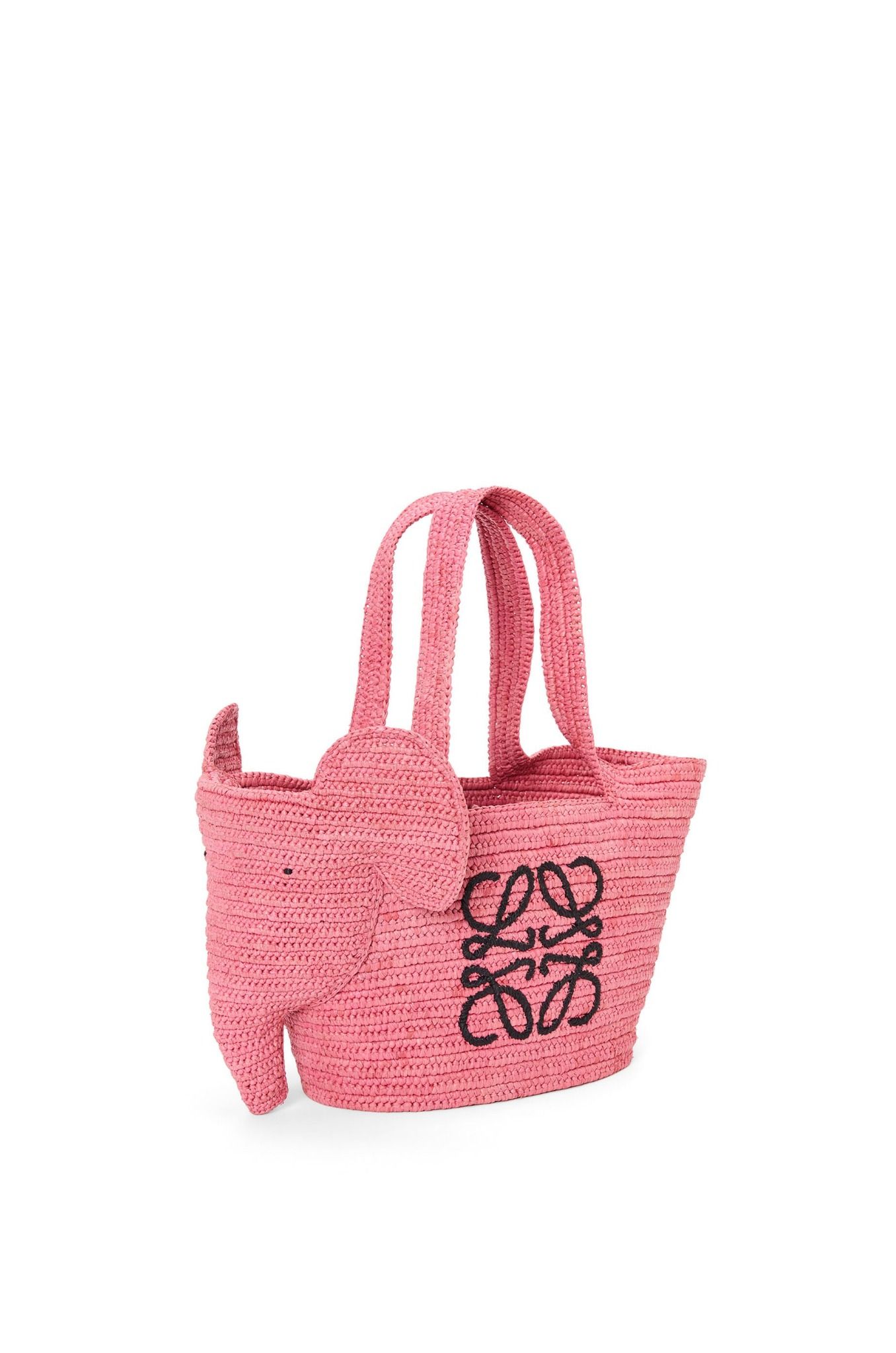  Túi Nữ Loewe Small Elephant Basket Bag 'Sunset Pink' 