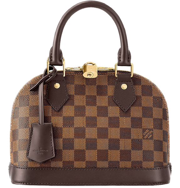  Túi Nữ Louis Vuitton Alma BB Damier Ebene Canvas 'Brown' 