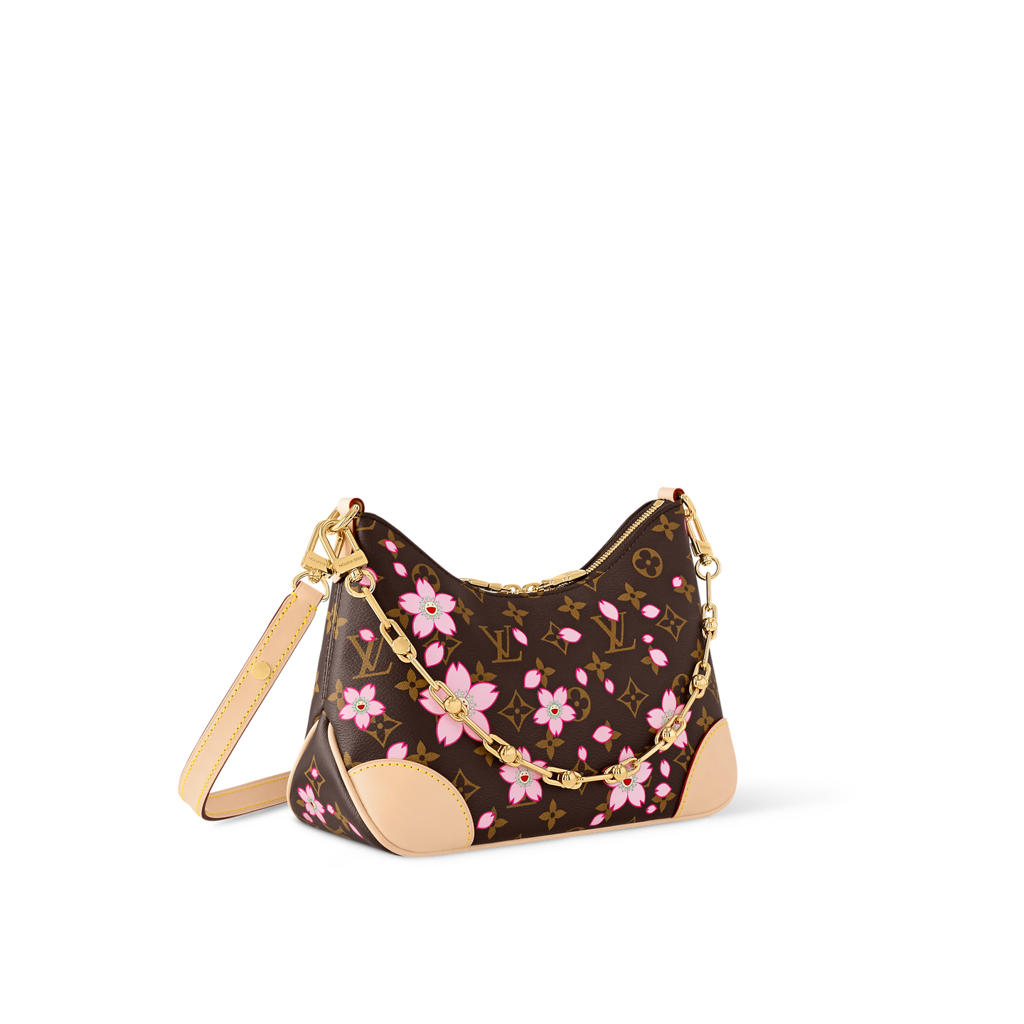  Túi Nữ Louis Vuitton LV x TM Boulogne Bag 'Sakura Brown' 