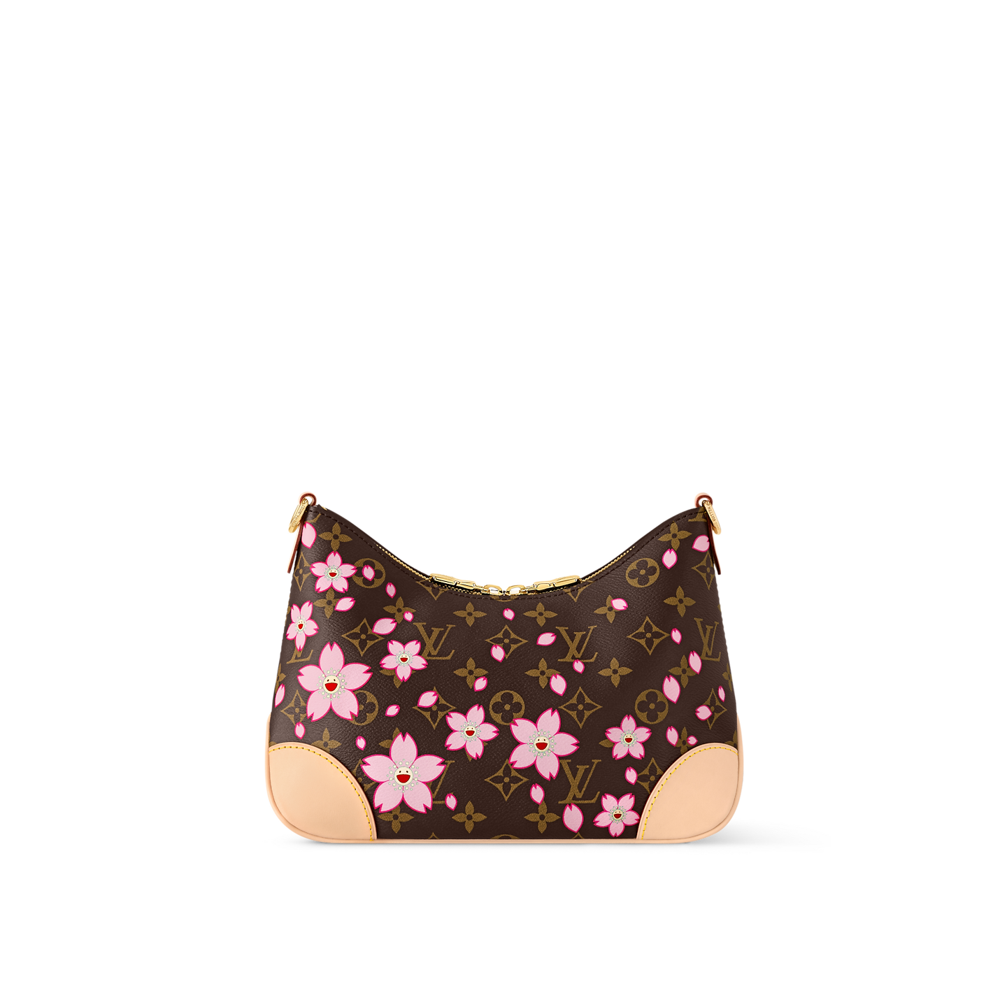  Túi Nữ Louis Vuitton LV x TM Boulogne Bag 'Sakura Brown' 