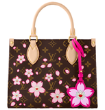  Túi Nữ Louis Vuitton LV x TM OnTheGo PM Bag 'Sakura Brown' 