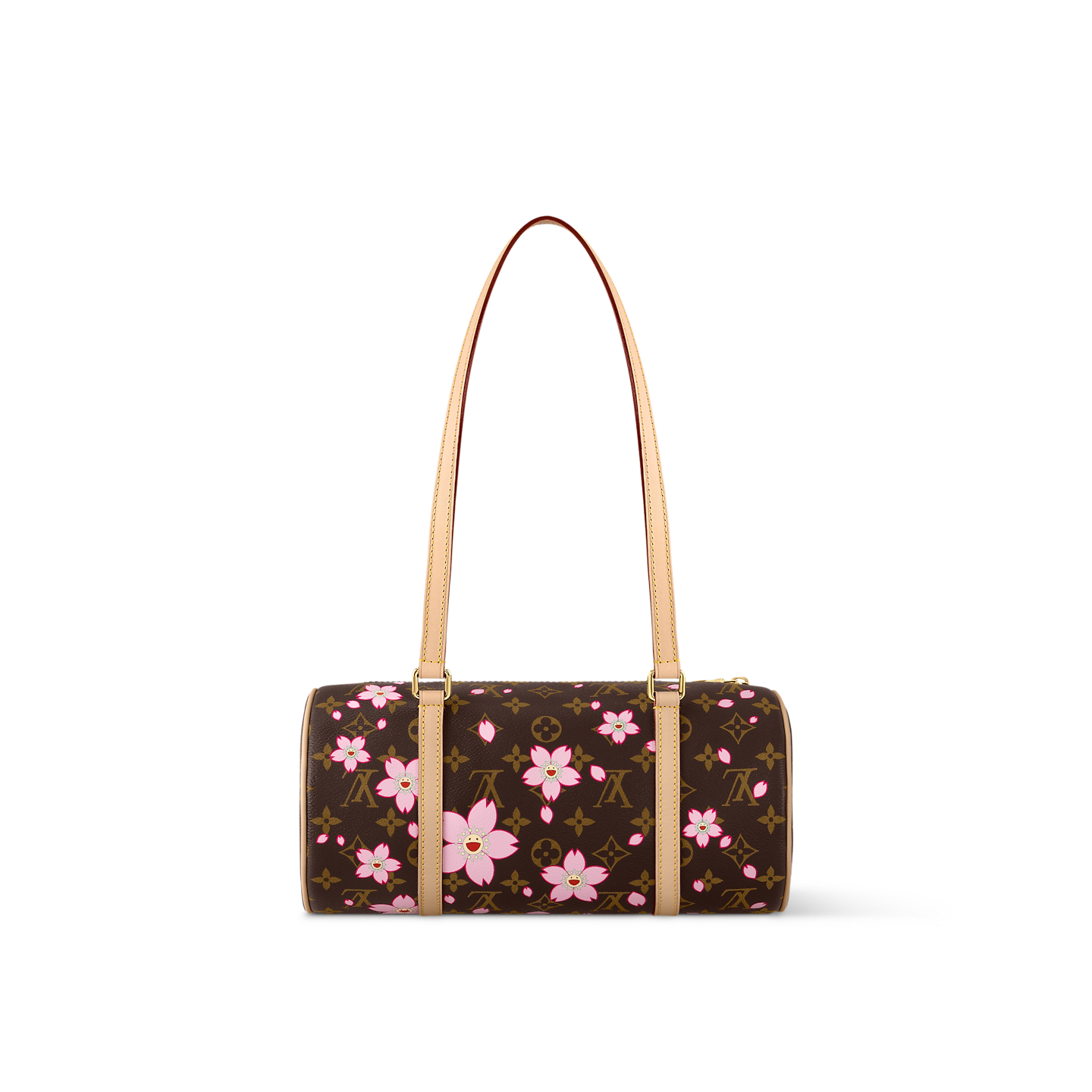  Túi Nữ Louis Vuitton LV x TM Papillon Bag 'Sakura Brown' 