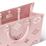  Túi Nữ Louis Vuitton OnTheGo MM Tote Bag 'Gradient Pink' 
