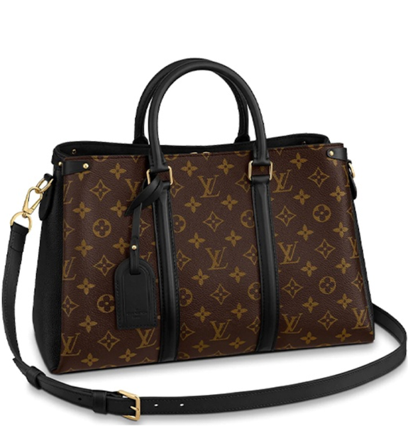  Túi Nữ Louis Vuitton Soufflot BB Monogram Canvas 'Black' 