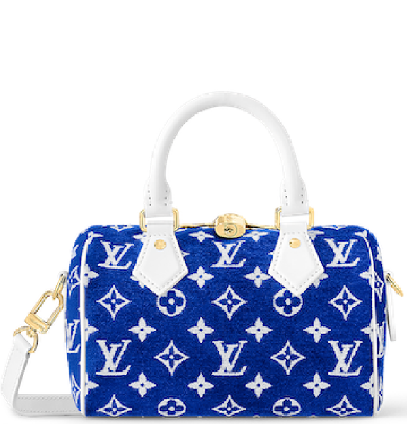  Túi Nữ Louis Vuitton Speedy Bandoulière 20 Bag 'Dark Blue' 