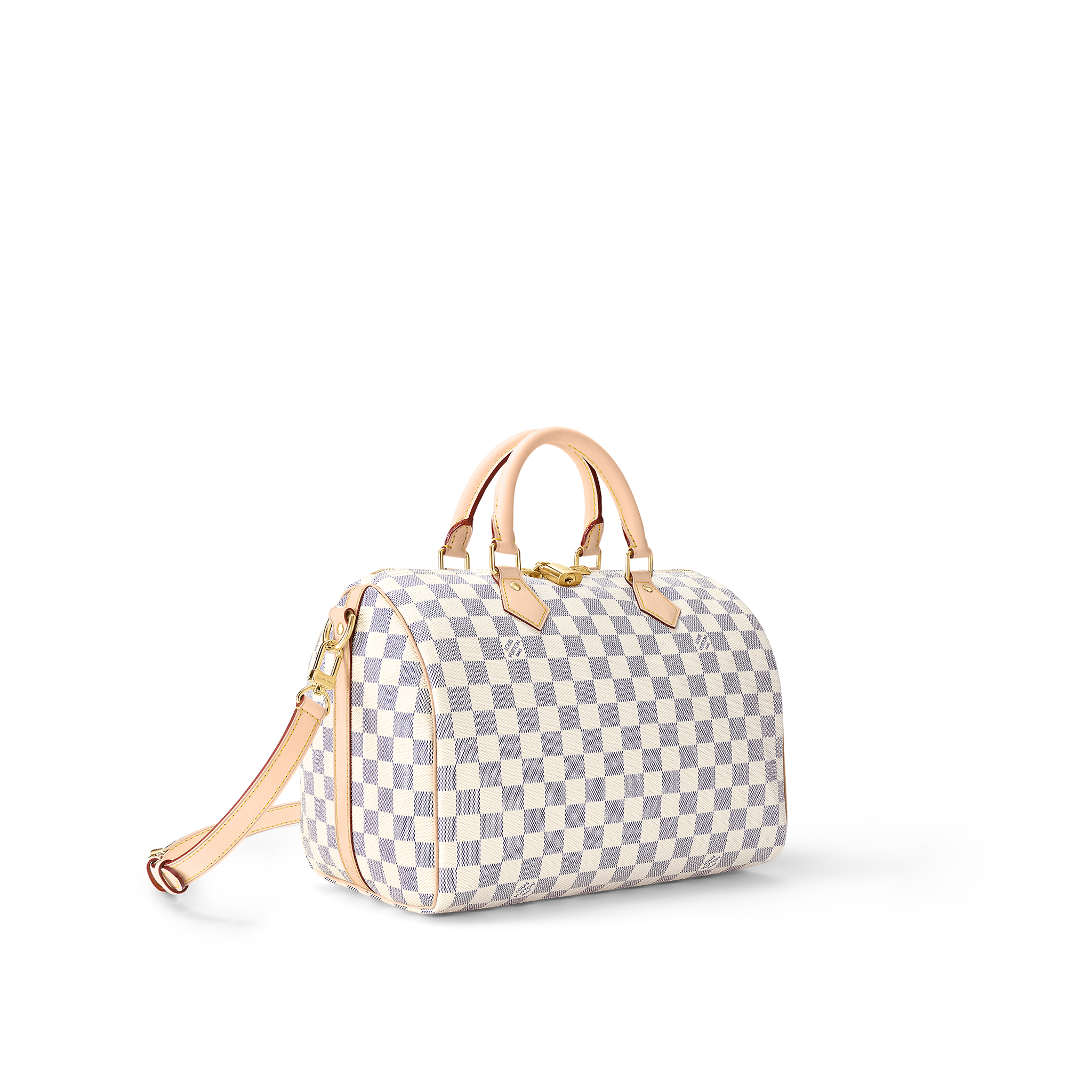 Louis Vuitton Tasche Speedy 30 Damier Azur Túi Nữ Louis Vuitton Speedy Bandoulière 30 'Damier Azur' N41373 – LUXITY