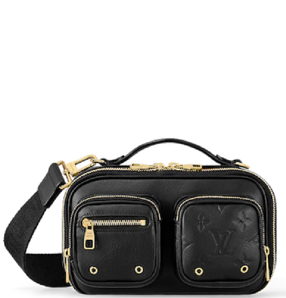  Túi Nữ Louis Vuitton Utility Cross-Body Calfskin 'Black' 