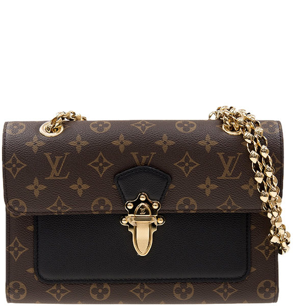 Túi Nữ Louis Vuitton Victoire Monogram Canvas 'Noir Black' 