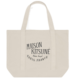  Túi Nữ Maison Kitsune Palais Royal Bag 'Beige' 
