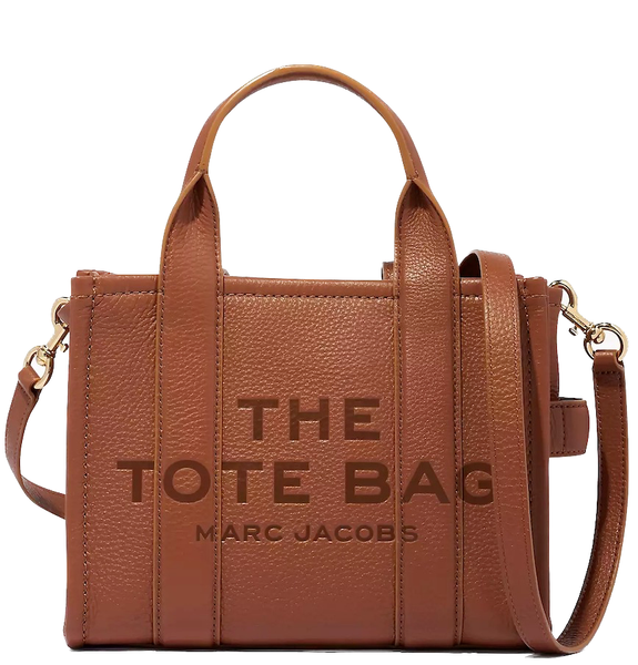  Túi Nữ Marc Jacobs Leather Small Tote Bag 'Argan Oil' 