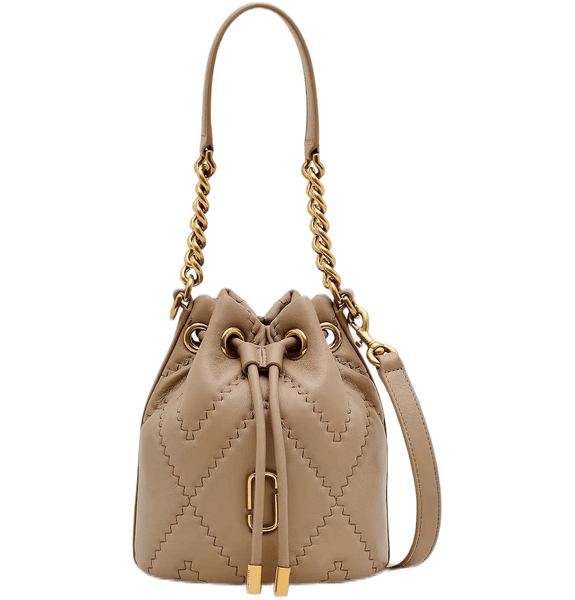  Túi Nữ Marc Jacobs Quilted J Marc Bucket Bag 'Camel' 
