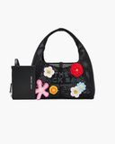  Túi Nữ Marc Jacobs Sack Daisy Crochet Mini 'Black' 