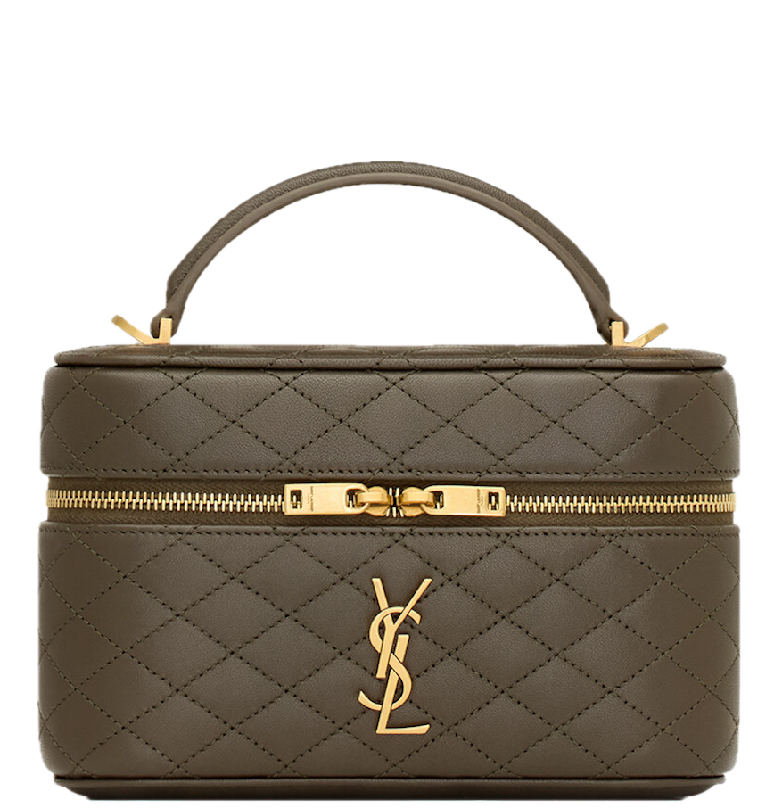  Túi Nữ Saint Laurent Gaby Vanity Bag 'Light Musk' 