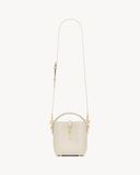  Túi Nữ Saint Laurent Le 37 Mini Leather 'Blanc' 
