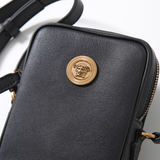  Túi Versace Crossbody Medusa Logo 'Black' 