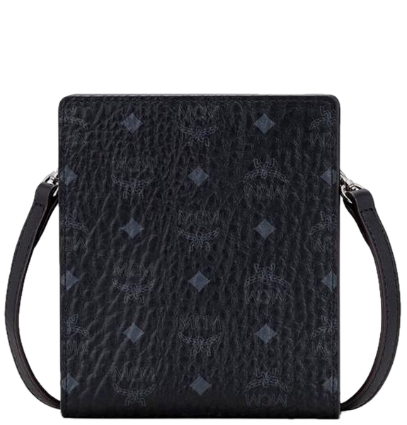  Ví MCM Zipped Wallet Multifunction Lanyard 'Black' 