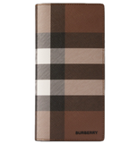  Ví Nam Burberry Check Leather Continental Wallet 'Brown' 