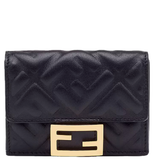 Ví Nữ Fendi Baguette Micro Trifold Wallet 'Black' 