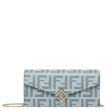  Ví Nữ Fendi FF Diamonds Continental Wallet 'Blue' 