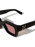  Kính Off-White Virgil Square Frame Sunglasses 'Black' 