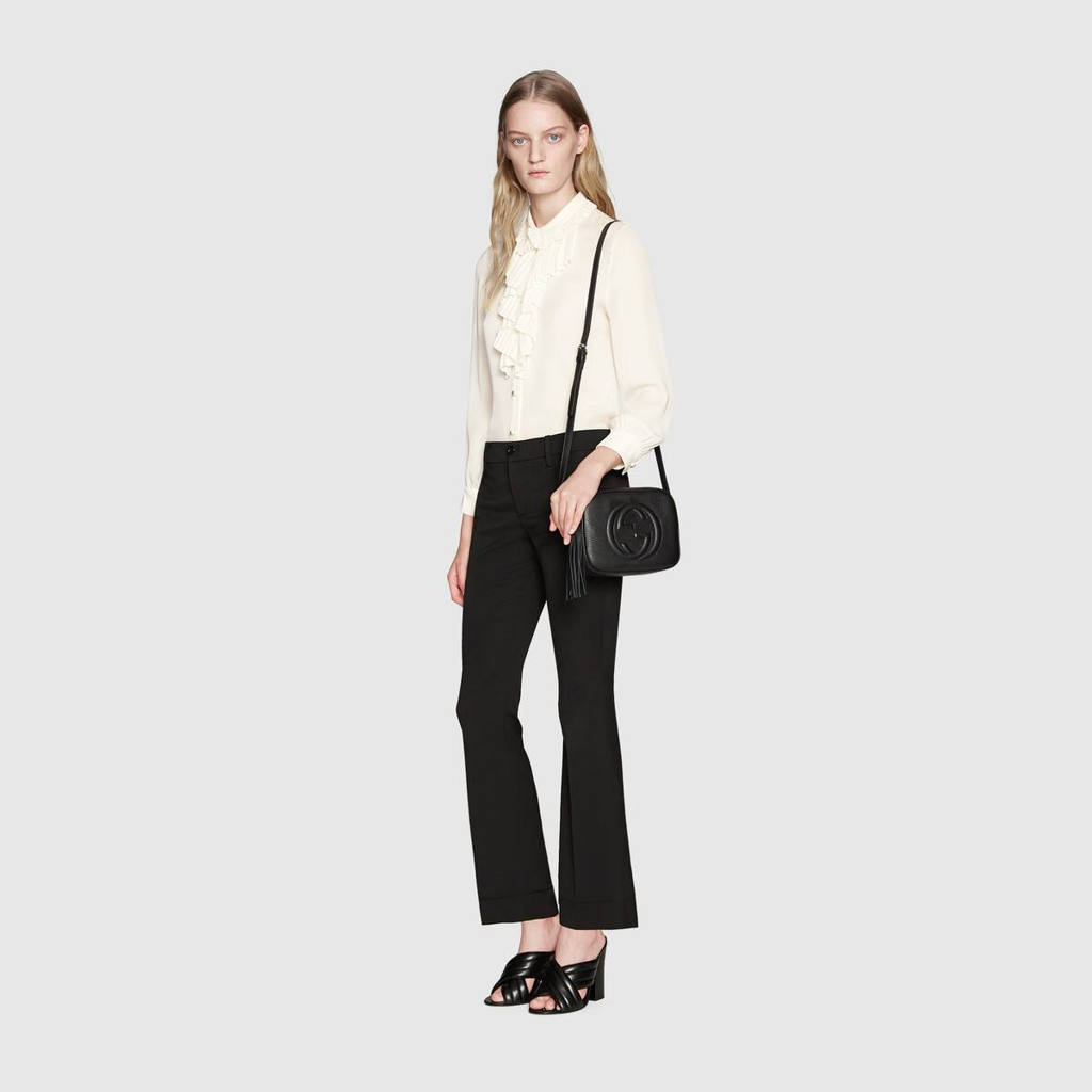 Túi Gucci Soho Small Leather Disco Bag Black 