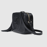  Túi Gucci Soho Small Leather Disco Bag Black 