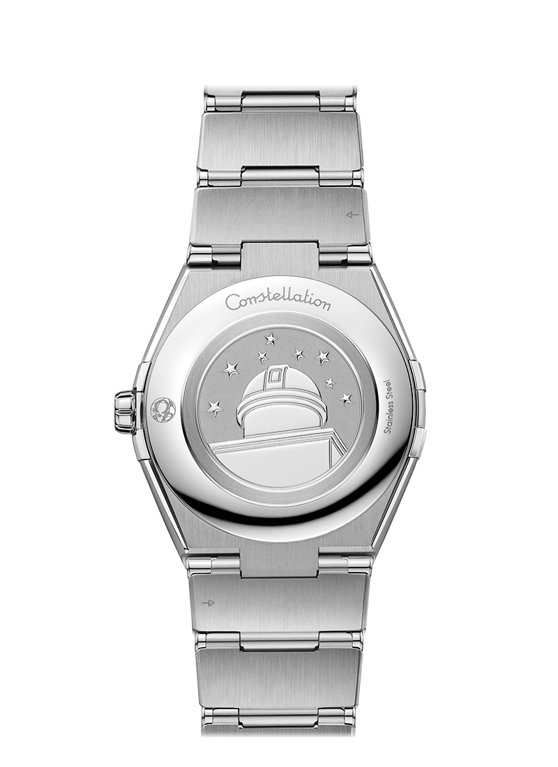  Đồng Hồ Nữ Omega Constellation Quartz Black Dial Ladies 