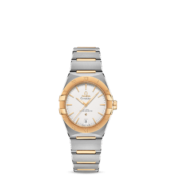  Đồng Hồ Omega Constellation Automatic Silver Dial Ladies 