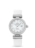  Đồng Hồ Nữ Omega De Ville Ladymatic Automatic Diamond 'White' 