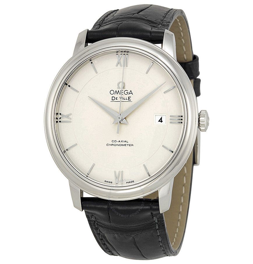  Đồng Hồ Nam OMEGA De Ville Prestige Automatic 'Silver' Dial 