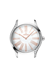  Đồng Hồ OMEGA De Ville Tresor Quartz Diamond White Mother of Pearl Dial 
