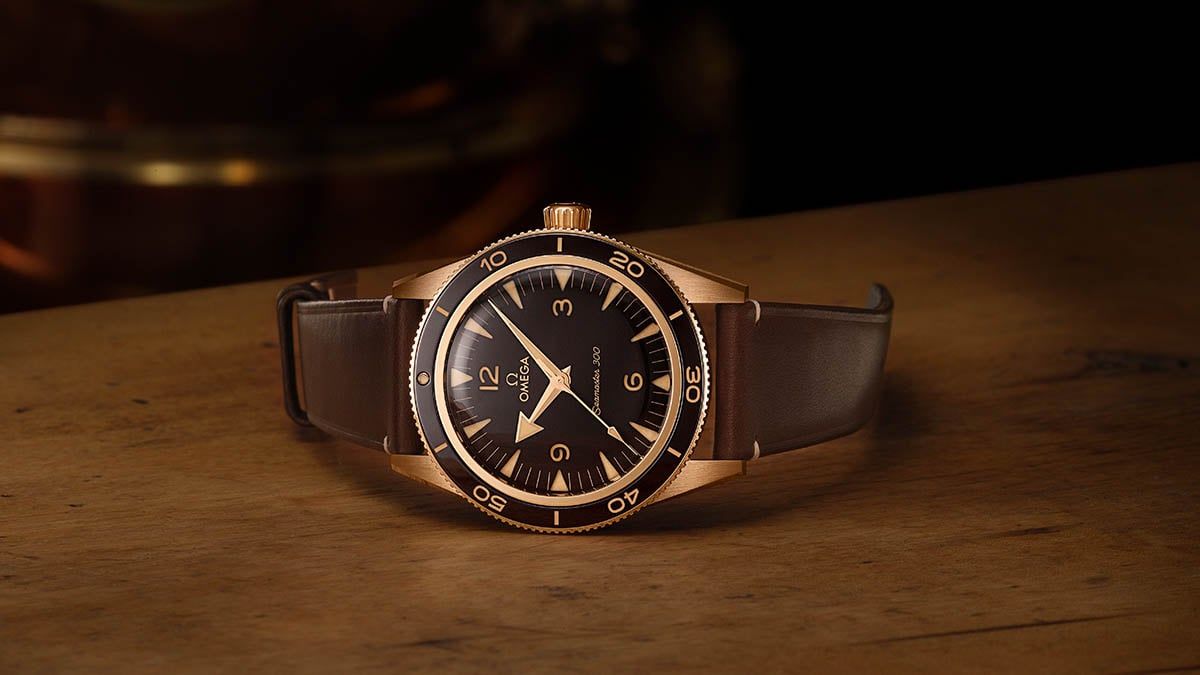  Đồng Hồ Nam Omega Seamaster Automatic Chronometer Brown Dial 'Brown' 