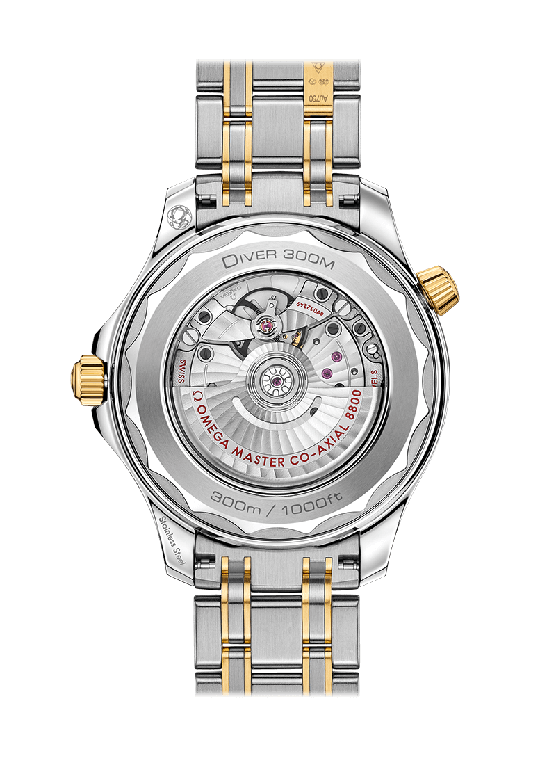  Đồng Hồ Omega Seamaster Sedna Blue Dial Steel and 18kt Yellow Gold 