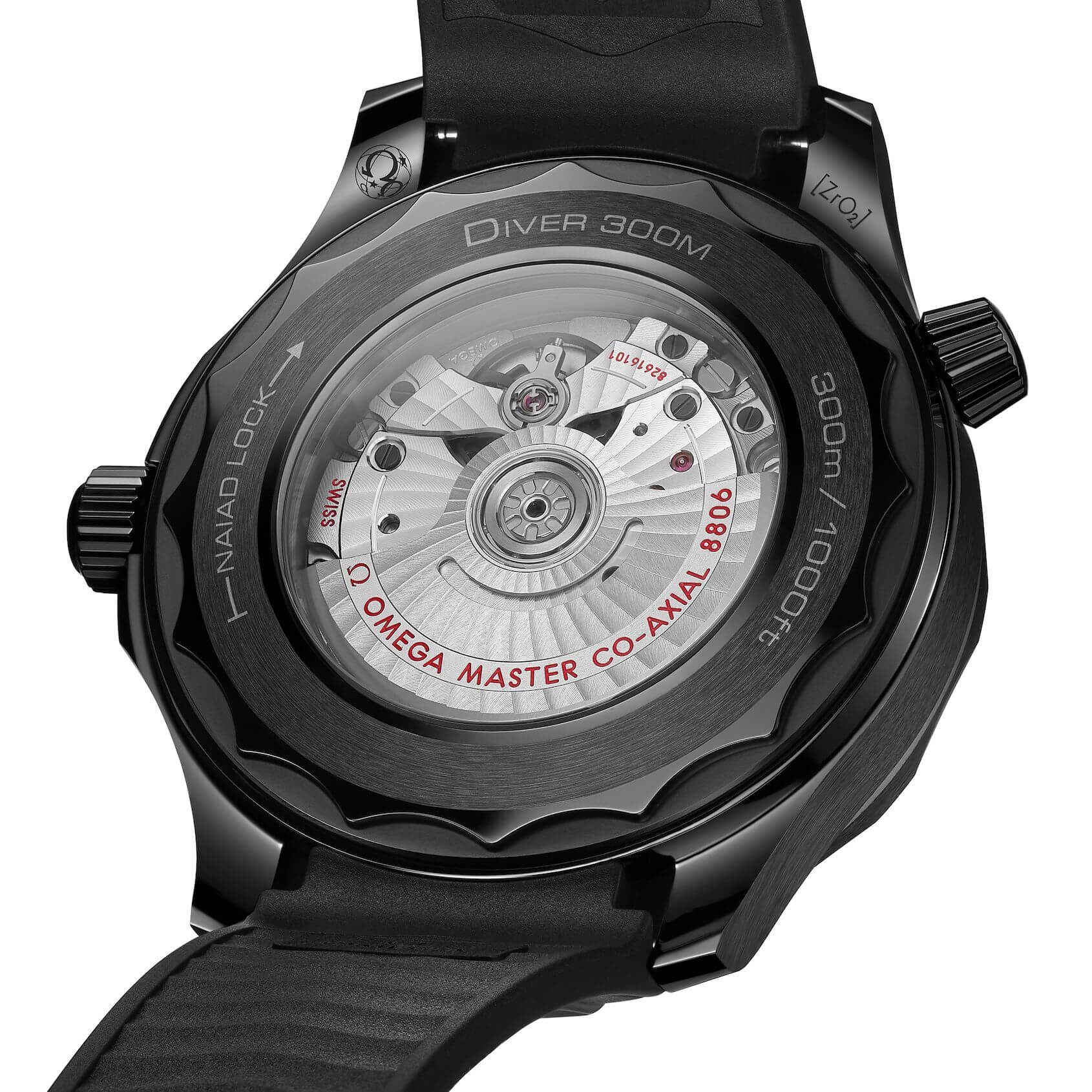  Đồng Hồ Omega Sseamaster Diver Chronometer Crystal Black Dial 