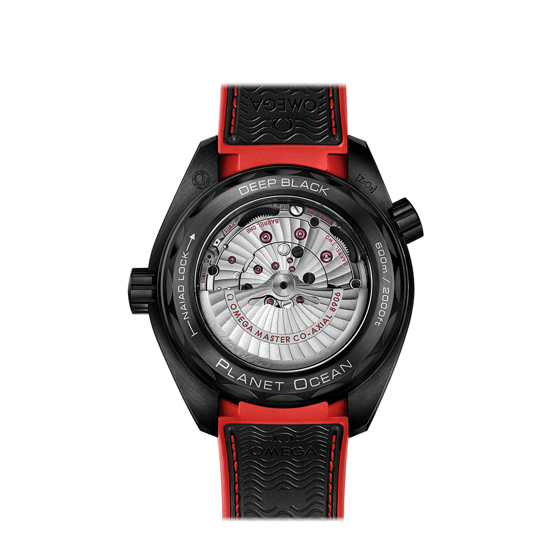  Đồng Hồ Nam Omega Seamaster Planet Ocean Black Dial Coke Bezel 'Black Red' 