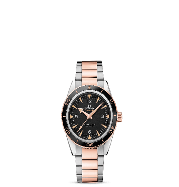  Đồng Hồ Omega Seamaster 300 Automatic Black Dial 